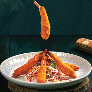 Thai Crispy Prawn Skewers